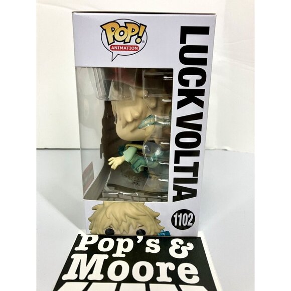 Funko Pop! Black Clover: Luck Voltia 1102 Exclusive Vinyl Figure W/ Protector - Picture 3 of 12